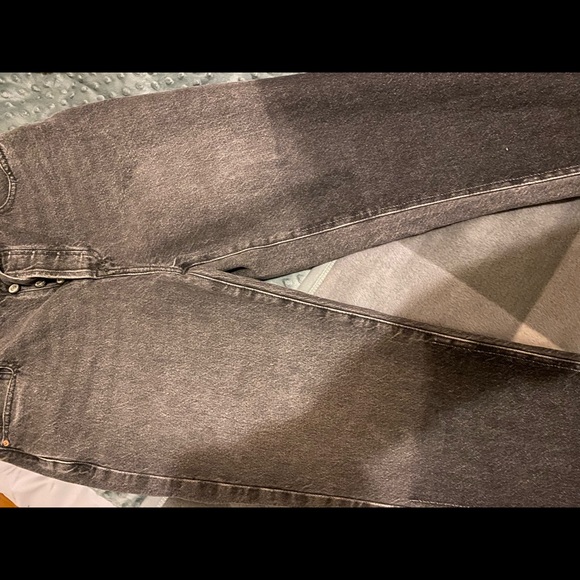 PacSun two-toned high rise straight jeans - Picture 5 of 5
